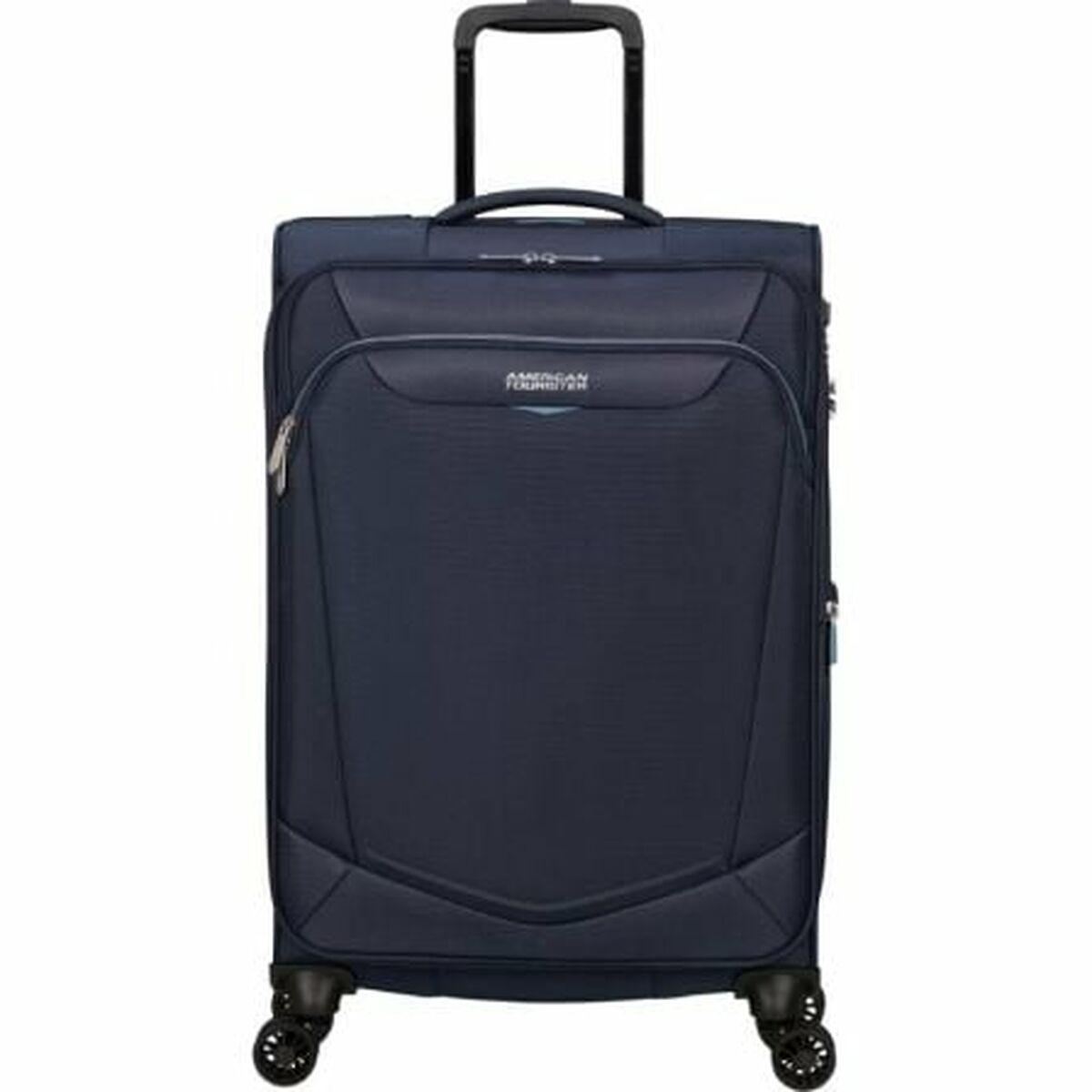 American Tourister SummerRide Spinner kuffert 76 L - Blå (69 × 43 × 29 cm)
