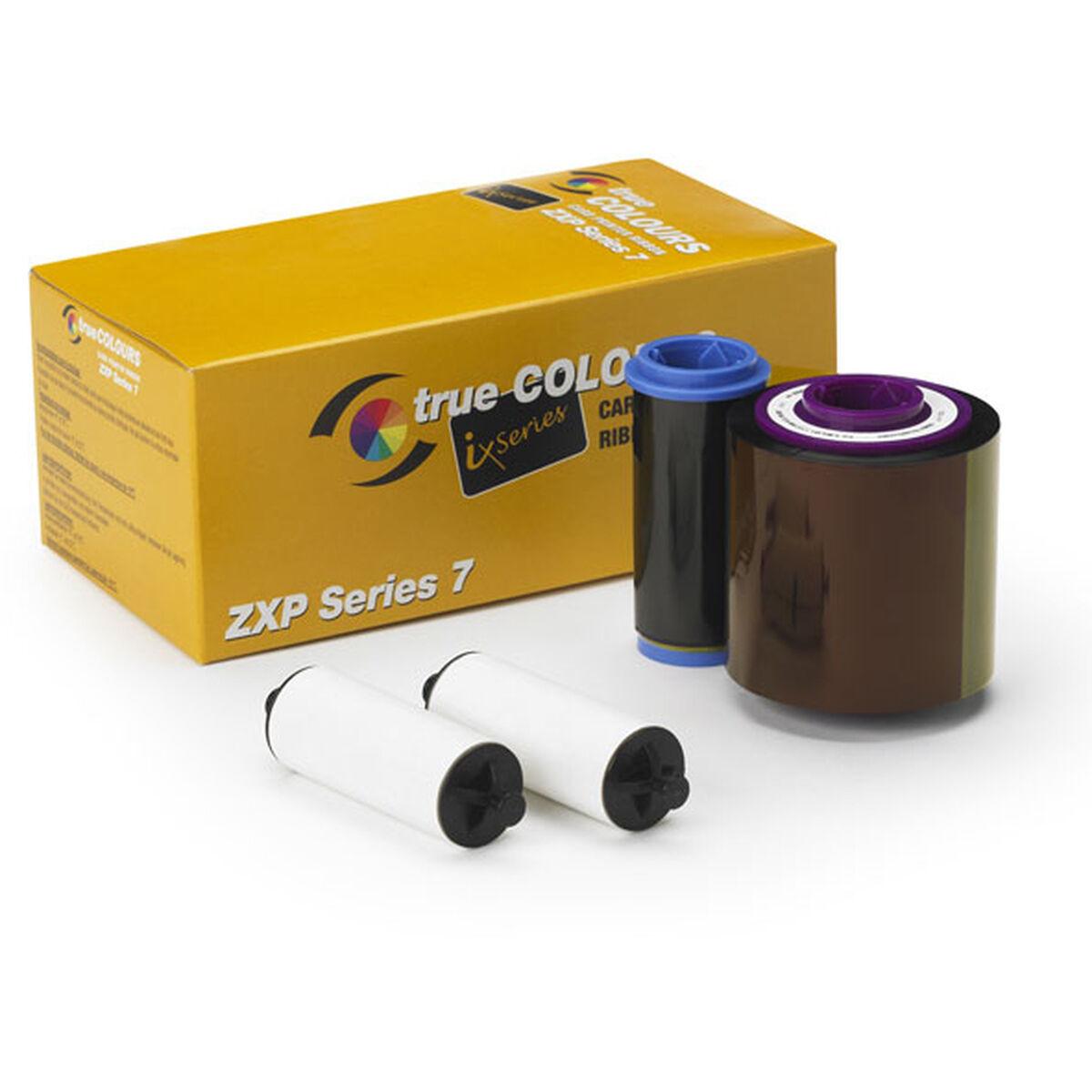 Zebra ZXP7 COLOR RIBBON YMCKO SUPL - Print-bånd Cyan, Magenta, Gul, Sort, Transparent