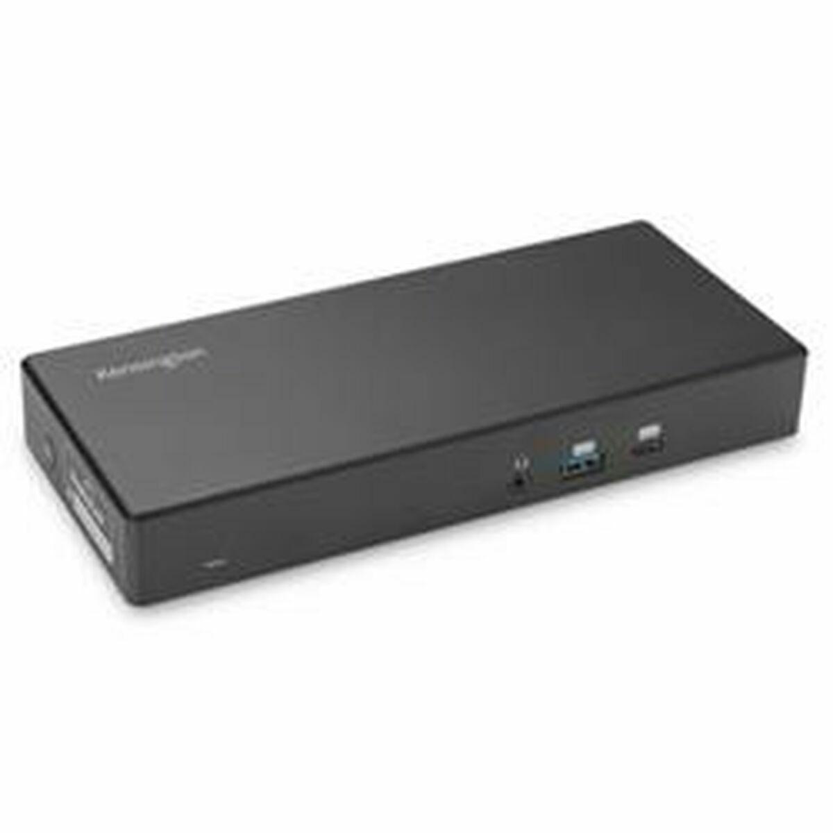 Kensington SD4781P USB-C dockingstation - 100 W, 4K, sort billede