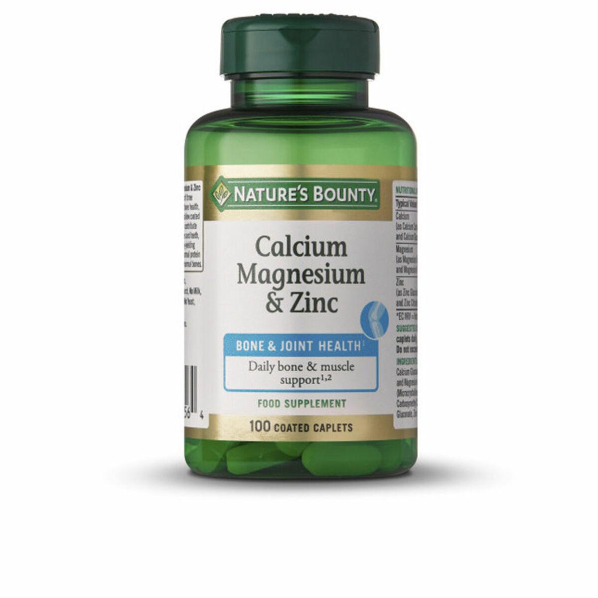 Nature's Bounty Calcium Magnesium & Zinc - 100 kapsler