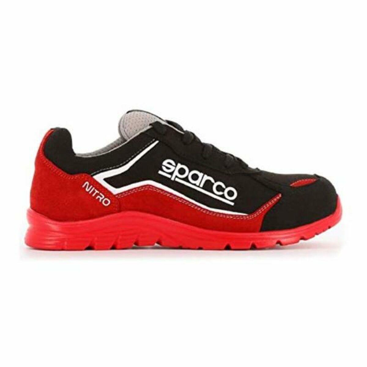Sparco NITRO MARCUS S3 SRC sikkerhedssko - sort/rød, str. 41