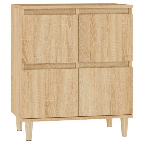 Skænk 60×35×70 cm i konstrueret træ - sonoma-eg