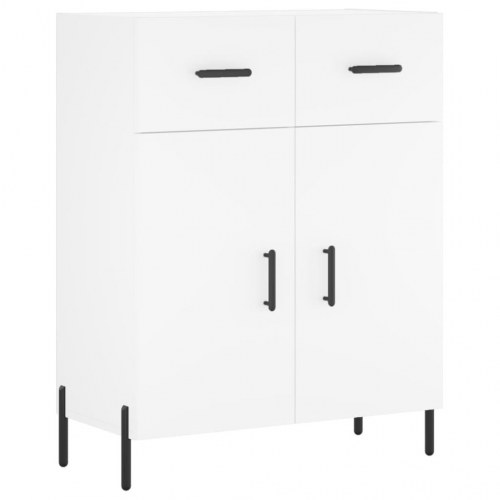 Skænk i hvidt konstrueret træ 69,5x34x90 cm