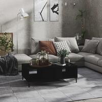 Sofabord 103,5x60x35 cm konstrueret træ sort