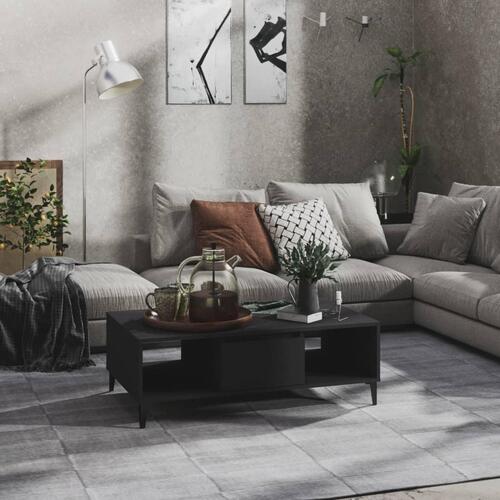 Sofabord 103,5x60x35 cm konstrueret træ grå