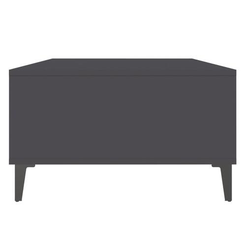 Sofabord 103,5x60x35 cm konstrueret træ grå