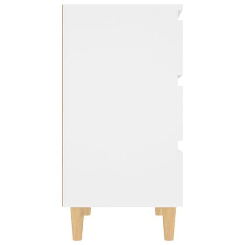 Skænk 60x35x69 cm spånplade hvid