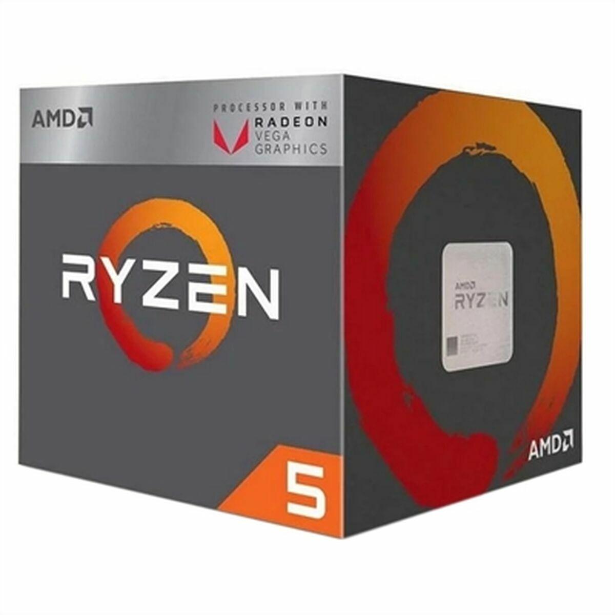AMD Ryzen 5 3400G 3,7 GHz 4 kerner AM4 PIB - m/køler