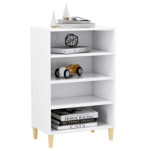 Skænk 57x35x90 cm konstrueret træ hvid