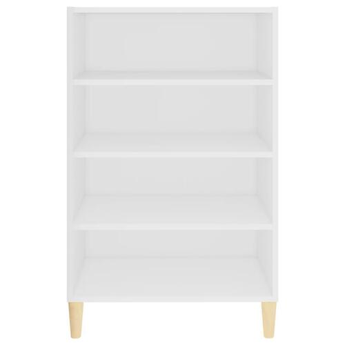 Skænk 57x35x90 cm konstrueret træ hvid