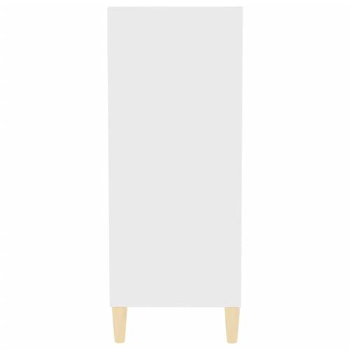 Skænk 57x35x90 cm konstrueret træ hvid
