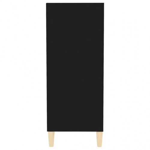 Skænk 57x35x90 cm konstrueret træ sort
