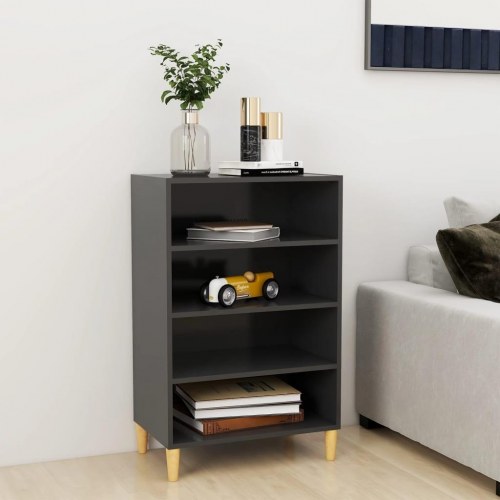 Skænk 57x35x90 cm konstrueret træ grå