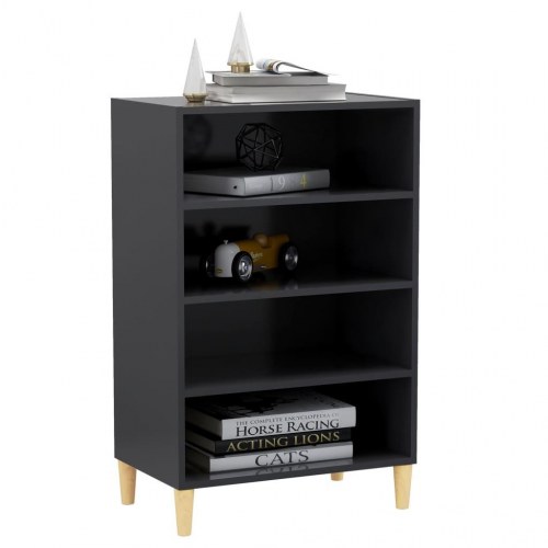 Skænk 57x35x90 cm konstrueret træ grå
