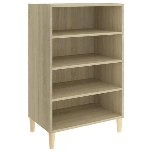 Skænk 57x35x90 cm konstrueret træ sonoma-eg