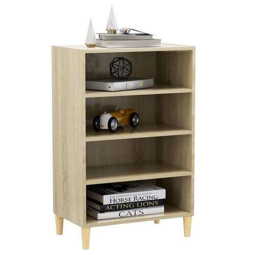 Skænk 57x35x90 cm konstrueret træ sonoma-eg