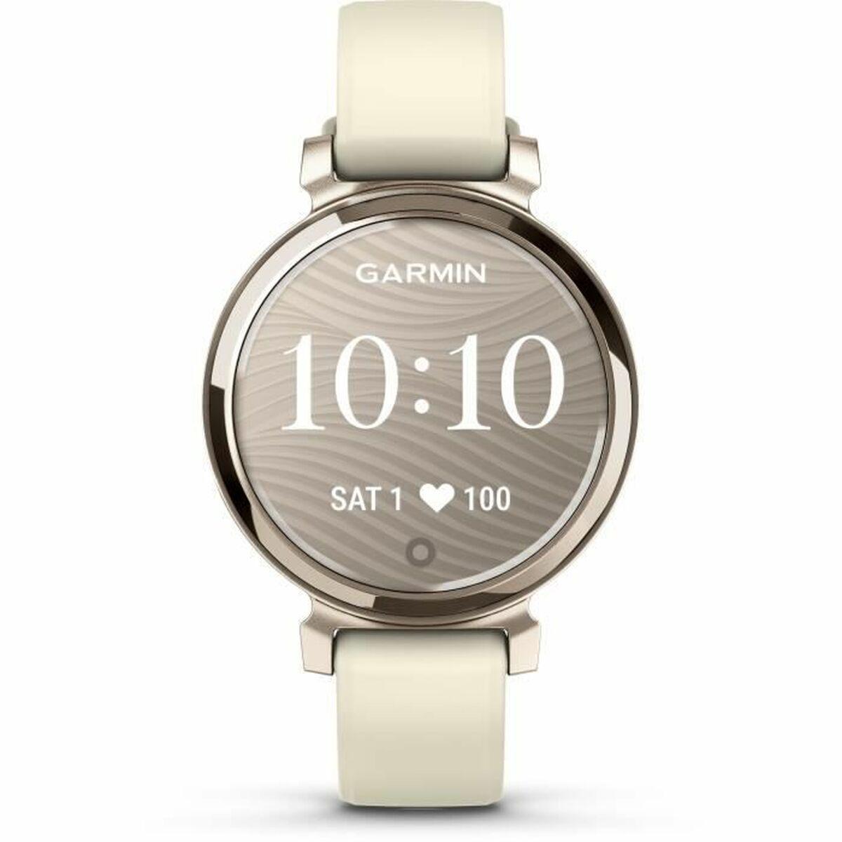 GARMIN Lily 2 herreur - gylden smartwatch med silikonerem
