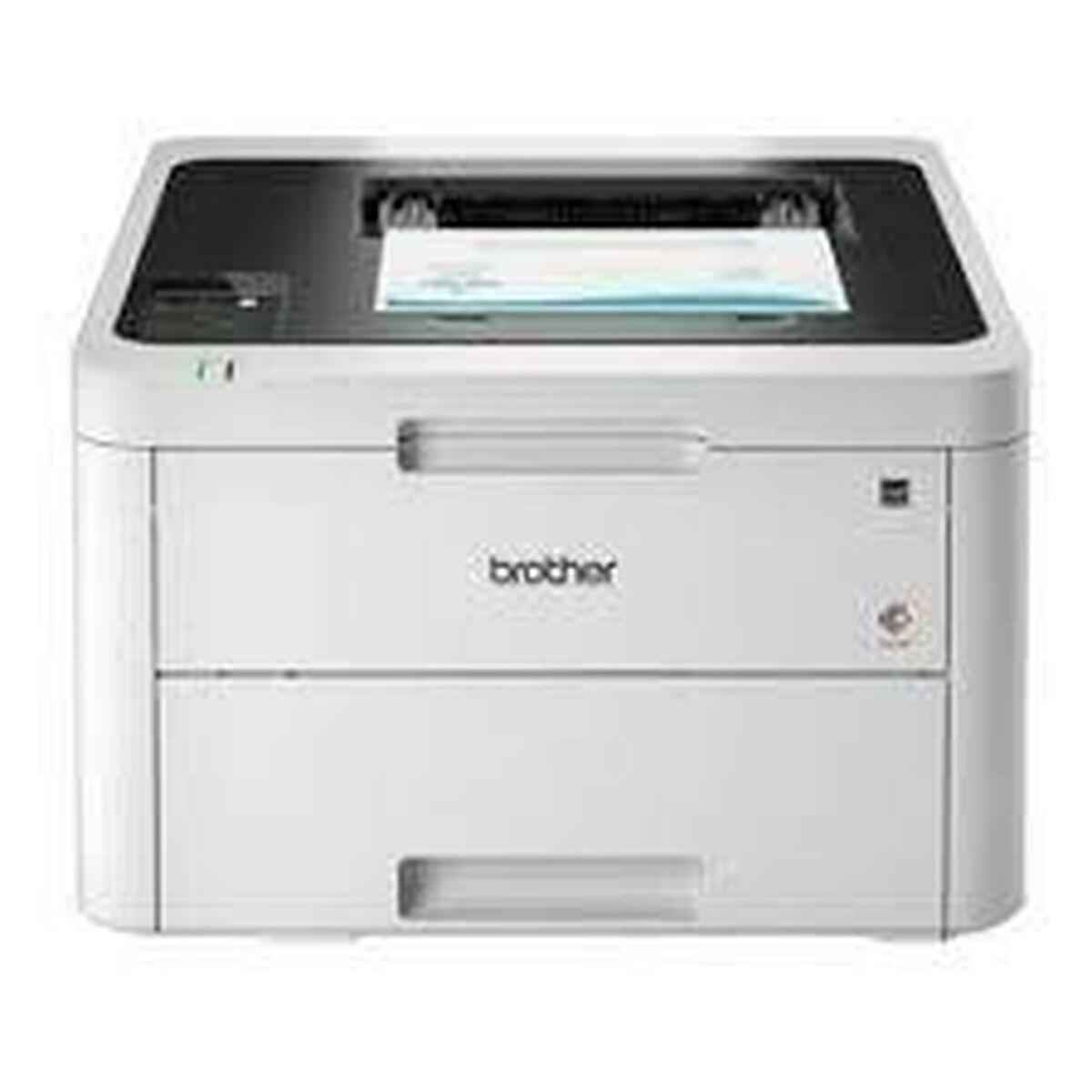 Brother HL-L3240CDW - Printer - farve - Duplex - LED - A4/Legal - 600 x 2400 dpi - op til 26 spm (mono) / op til 26 spm (farve) - kapacitet: 250 ark - USB 2.0, Wi-Fi(n), Gigabit LAN