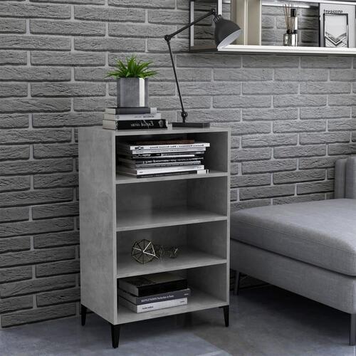 Skænk 57x35x90 cm spånplade betongrå