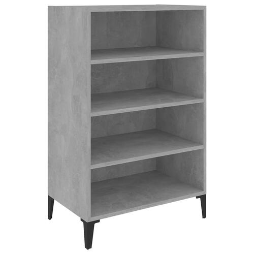 Skænk 57x35x90 cm spånplade betongrå
