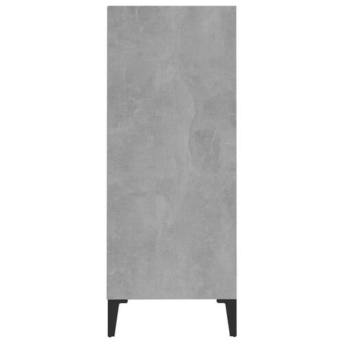 Skænk 57x35x90 cm spånplade betongrå