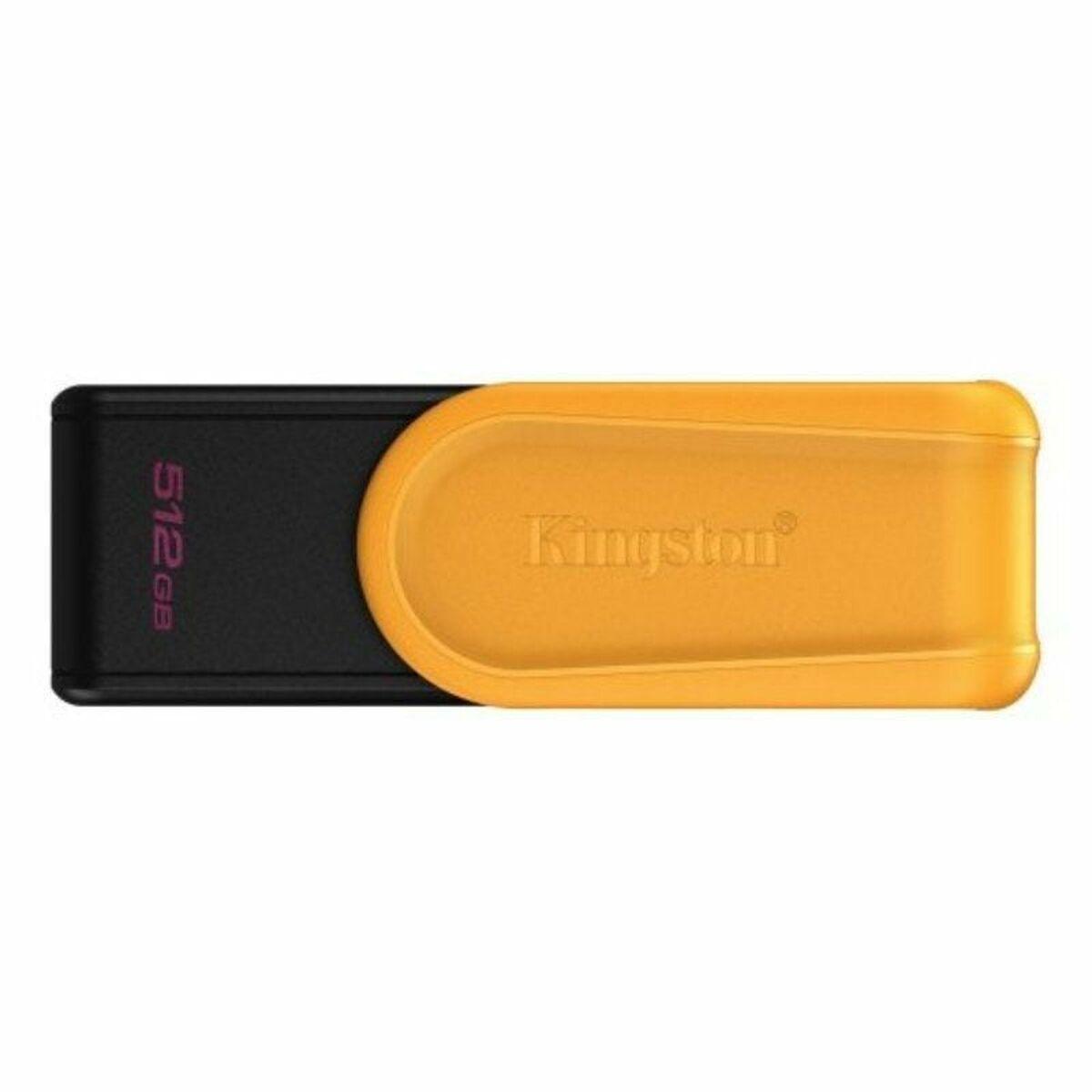 Kingston DataTraveler Exodia S 512GB USB 3.2 Gen 1 USB stick Sort Gul