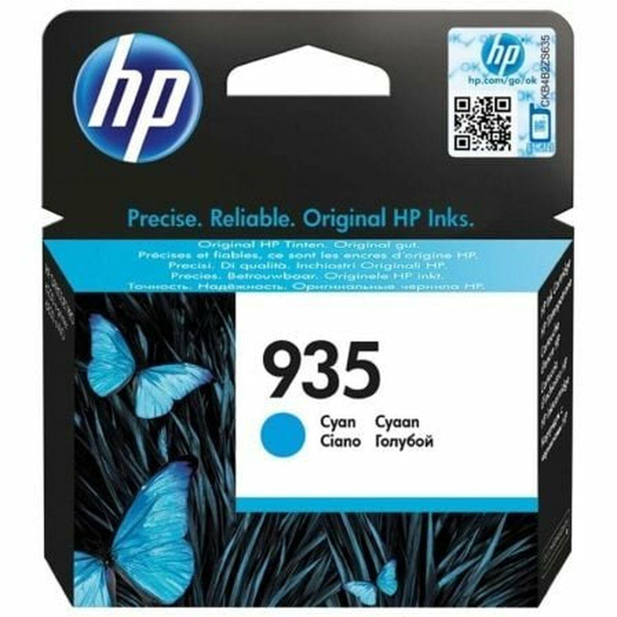 HP 935 original blækpatron - Cyan (C2P20AE)