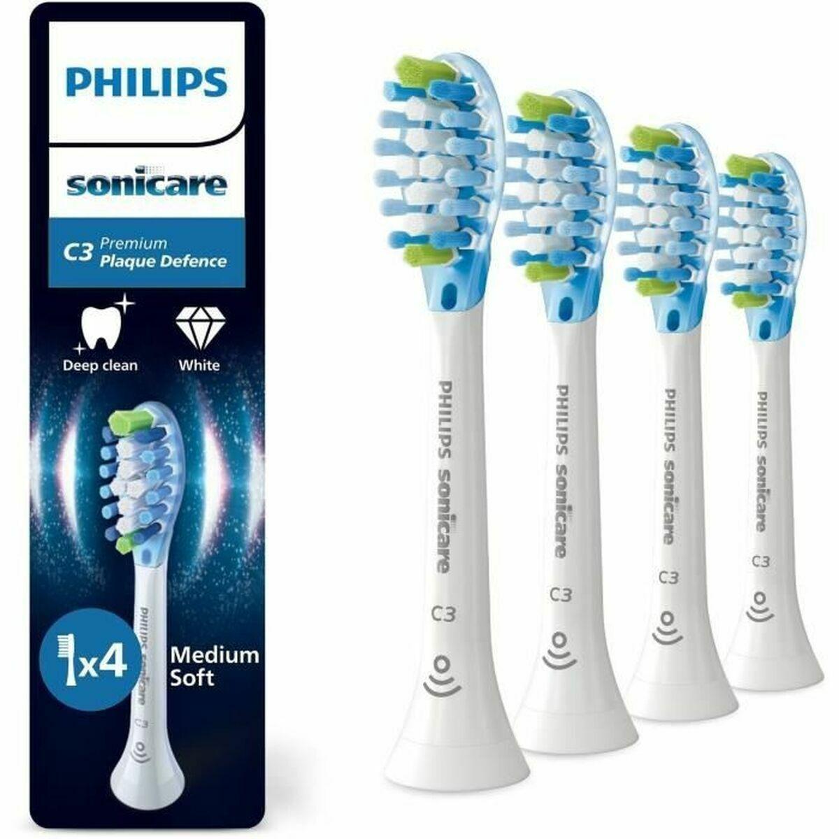 Philips Sonicare tandbørstehoveder C3, Hvid - 4 stk. billede