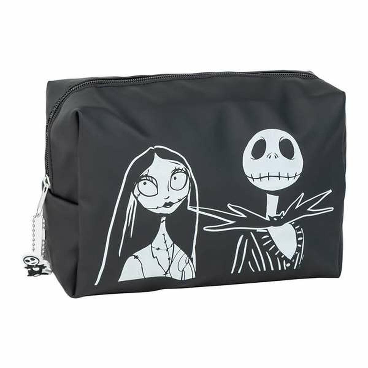 The Nightmare Before Christmas rejsetoilettaske 23 × 15 × 9 cm - sort polyester
