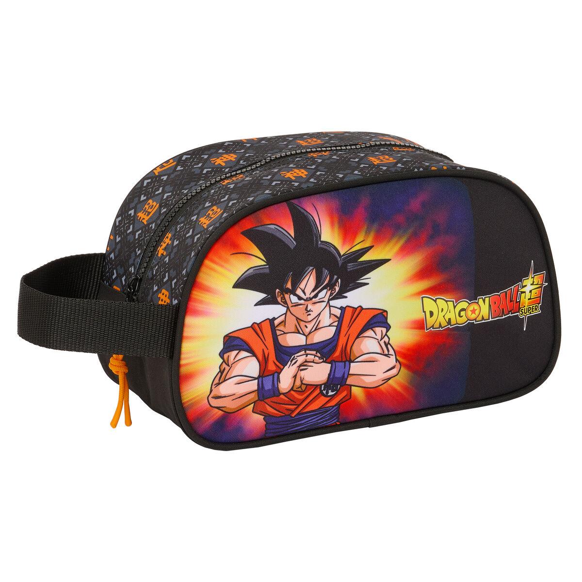 Rejsetoilettaske Dragon Ball Sort 26 x 15 x 12 cm billede