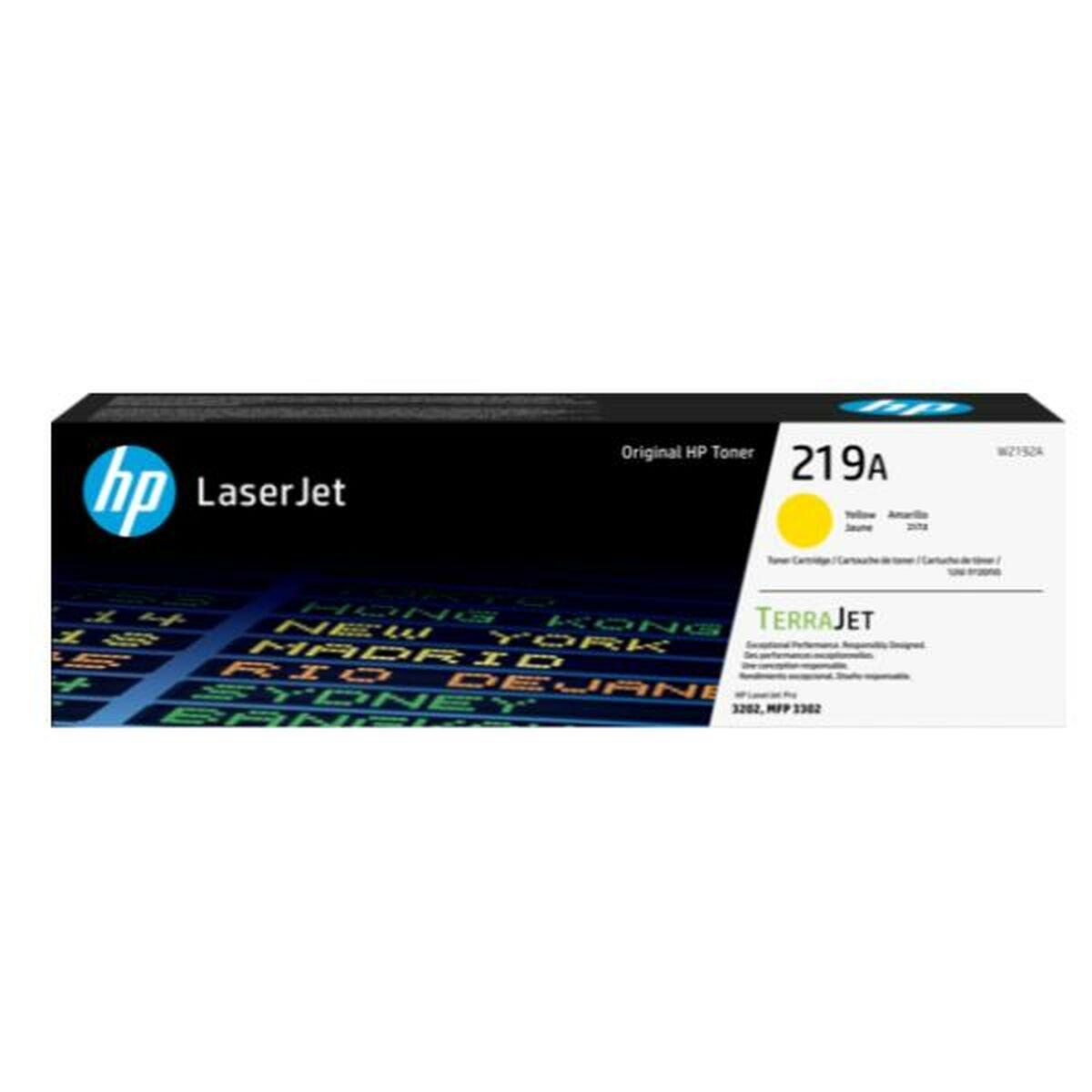 HP W2192A LaserJet toner - gul (Original) billede