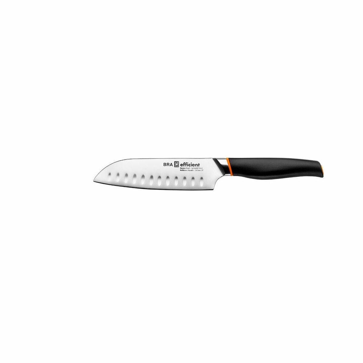 BRA Santoku kniv 13 cm - Sort/Grå, rustfrit stål