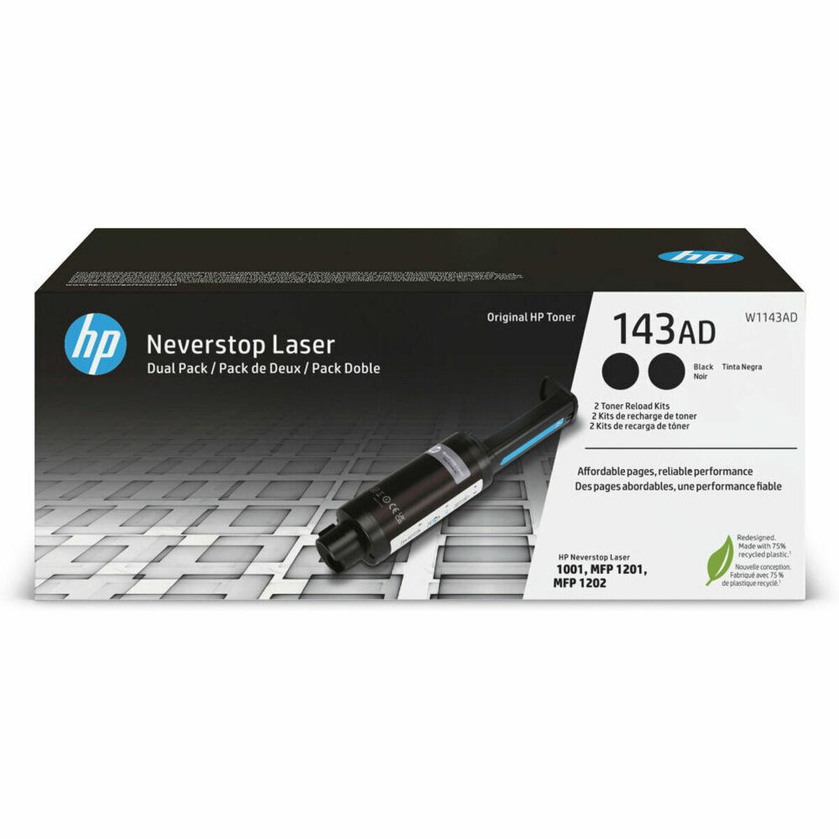 HP 143AD Neverstop Laser toner - Sort (Dual Pack) billede