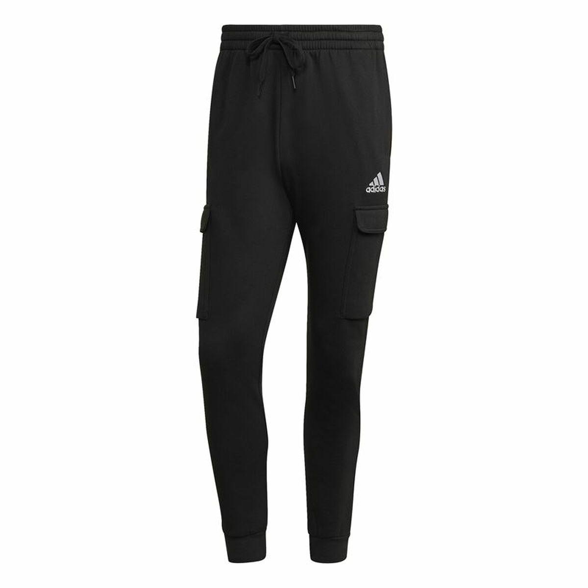 Adidas Essentials Fleece joggingbukser til mænd - Sort (XS)