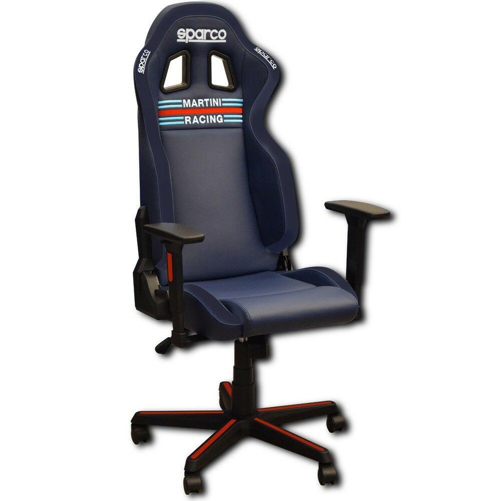 Sparco 00998SPMR gaming-stol - mørkeblå