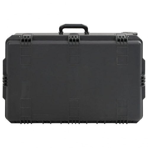 Flightcase med skumindsats 79,5 x 51,5 x 30,5 cm - sort
