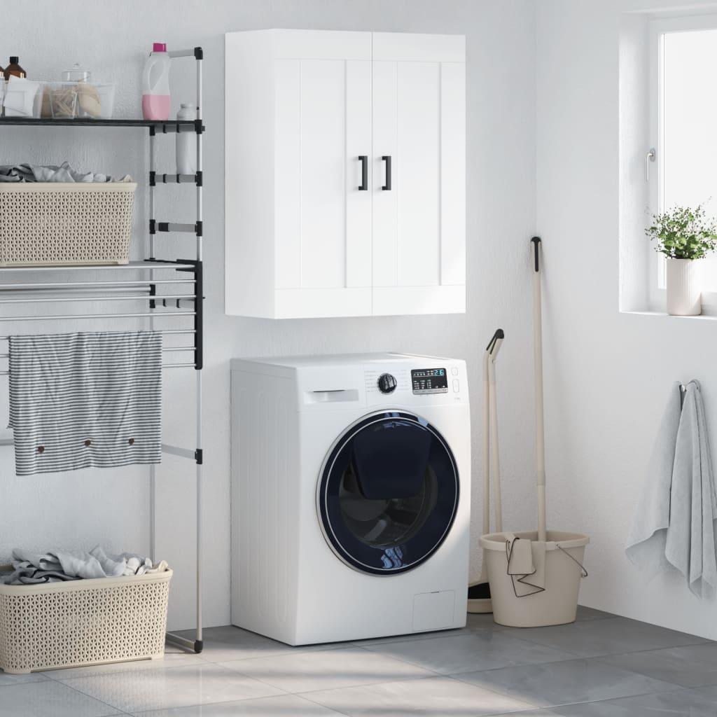 Vægskab 69,5x34x90 Cm Konstrueret Træ - Hvid