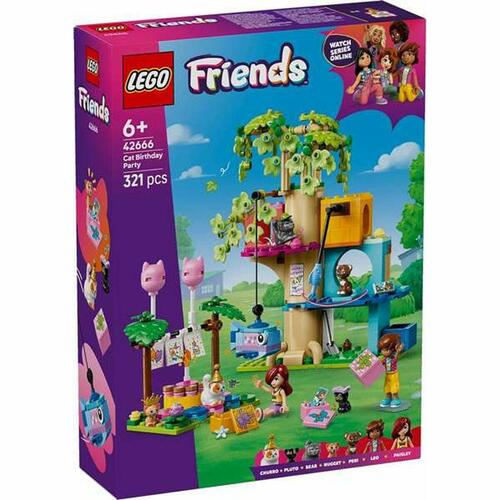 Lego Friends - Kattefødselsdag (byggesæt)