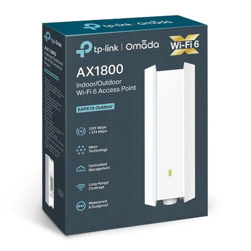 TP-Link EAP610-Outdoor router - hvid Wi‑Fi 6 access point