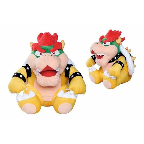 Super Mario bamse - Bowser, 30 cm, multifarvet