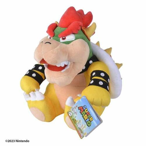 Super Mario bamse - Bowser, 30 cm, multifarvet