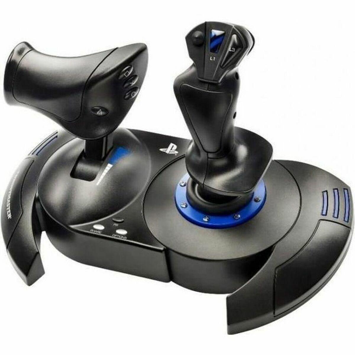 Thrustmaster T-Flight HOTAS 4 joystick - sort/blå billede