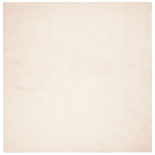 Gulvtæppe HUARTE 240×240 cm - kort luv, vaskbart, beige