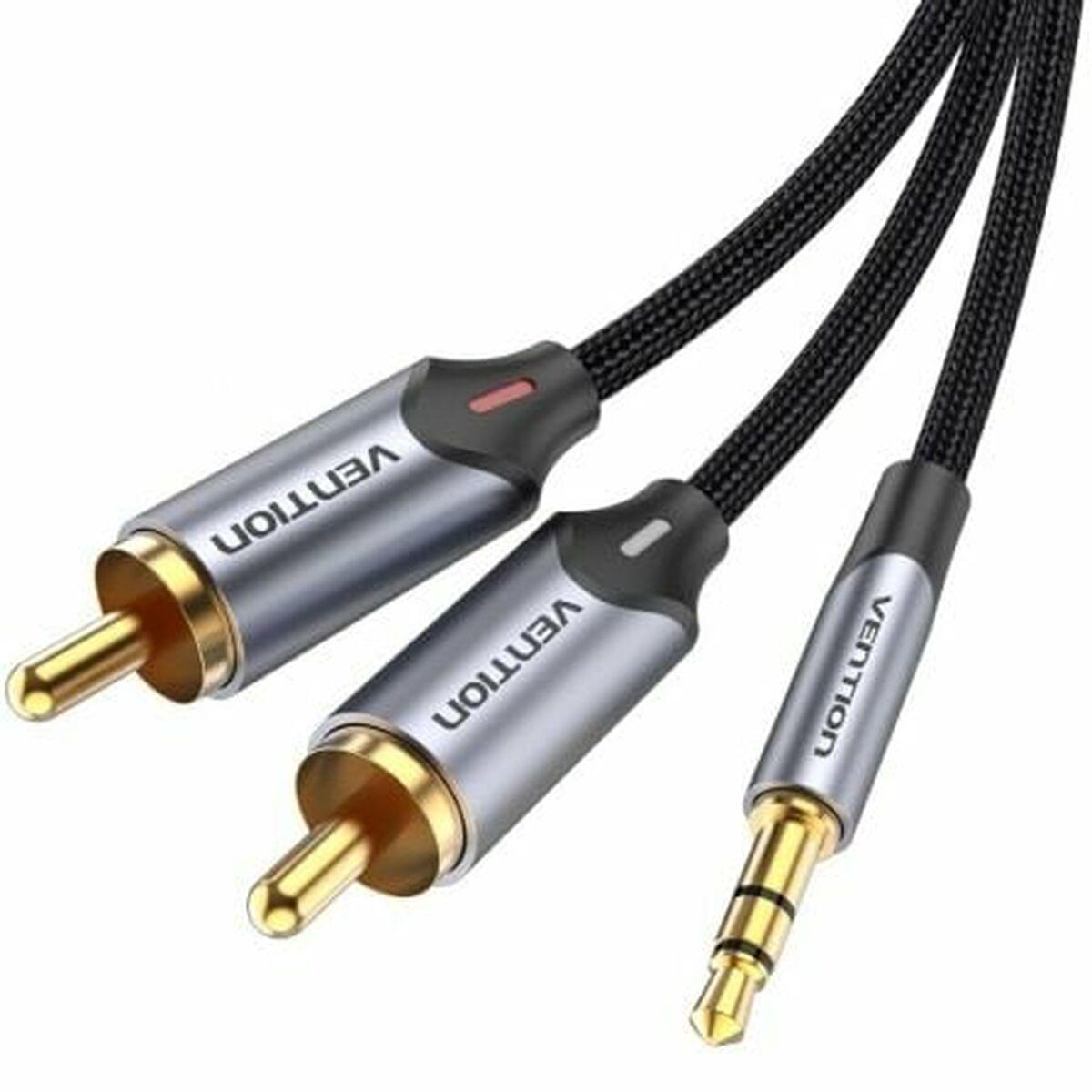 Vention Audio Jack til 2 RCA-kabel 1,5 m (BCNBG)