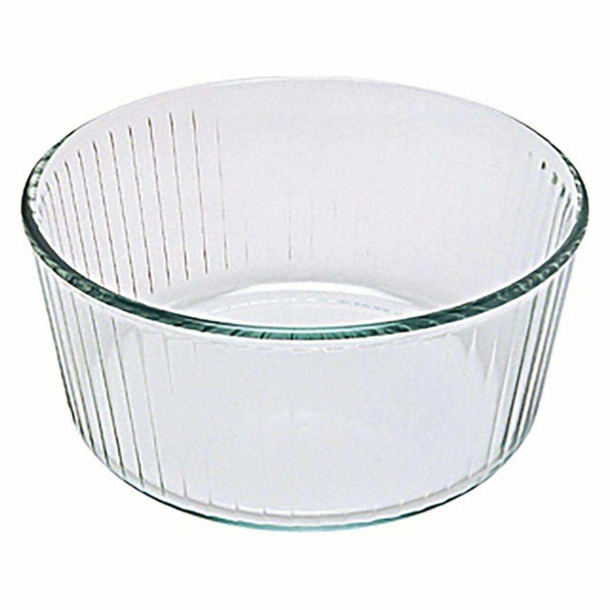 Pyrex bageform i glas, gennemsigtig - 21 cm billede