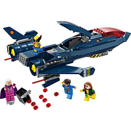 Lego Marvel 76281 X-Men X-Jet - Konstruktionssæt, 359 dele, multifarvet