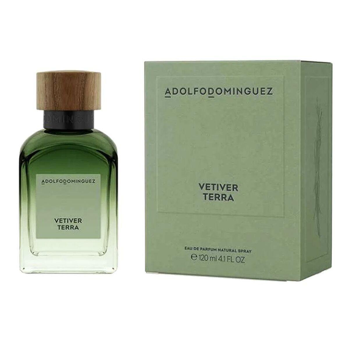 Adolfo Dominguez Vetiver Terra Eau de Parfum til mænd 120 ml