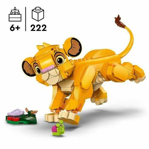 LEGO Disney 43243 Løvernes Konge - Simba byggesæt, 222 dele