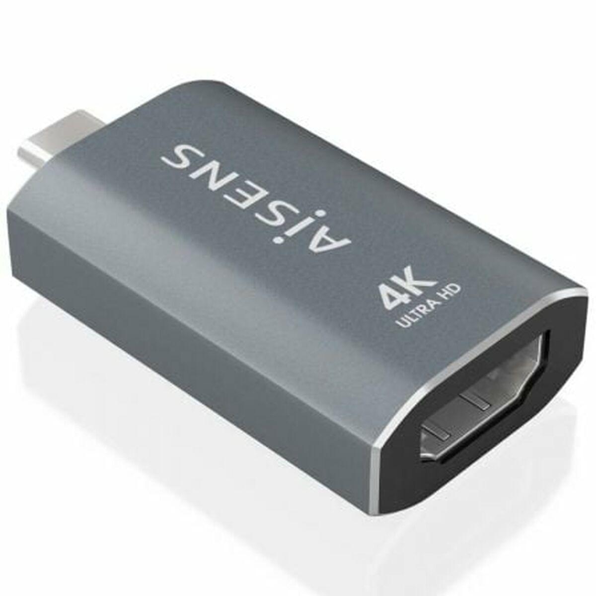 Aisens HDMI-kontakt A109-0862 - USB-C til HDMI switch, grå