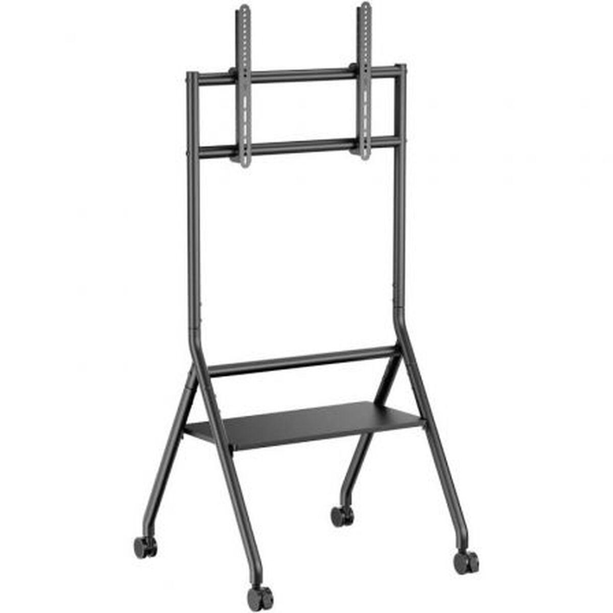 Aisens FT86FE-329 TV-holder på hjul, 37-86", 80 kg, sort